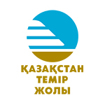 Логотип компании "Казахстанские железные дороги"